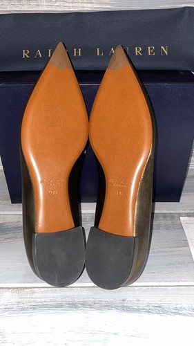 Ralph Lauren Kendry Schuhe Ballerina Frau Größe Eu 40 Bronze RL1 - Bild 8 von 8