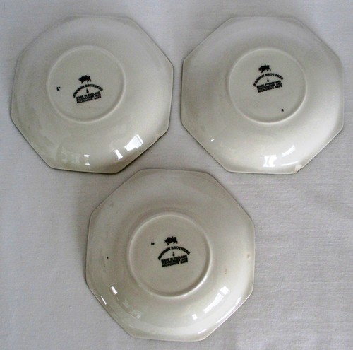 Johnson Bros. Sandringham 3 Cups & Saucers – Pink Flowers England - Picture 3 of 12