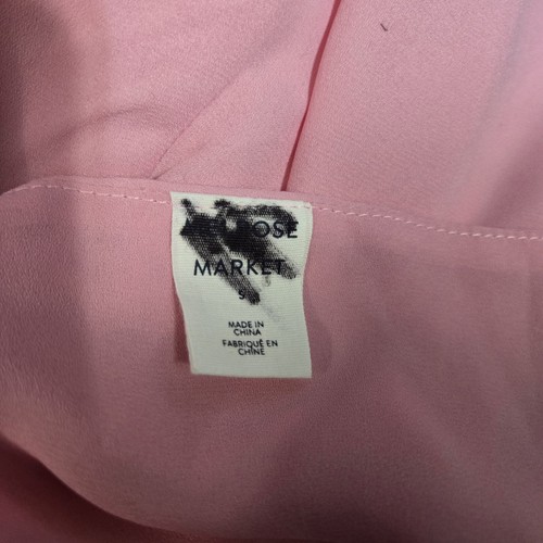 Cami Rosa Y2K Gasa Encaje Ribete Pequeño Nuevo Sin Etiquetas Coqueta Hada Pastel Delicado Femenino - Imagen 3 de 5