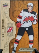 2018-19 Upper Deck Engrained #24 Nico Hischier Devils 237/299