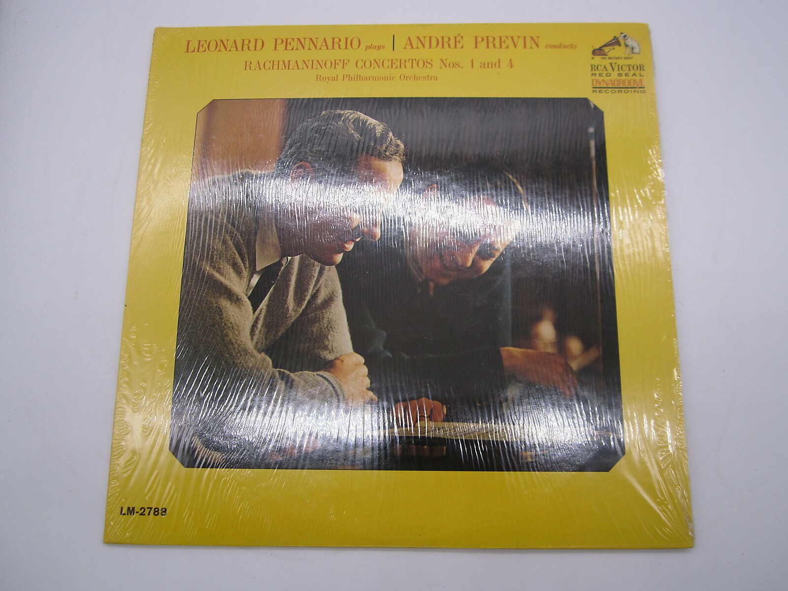 Leonard Pennario Andre Previn Rachmaninoff Concerto #1 & 4 RCA Victor LM-2788 NM
