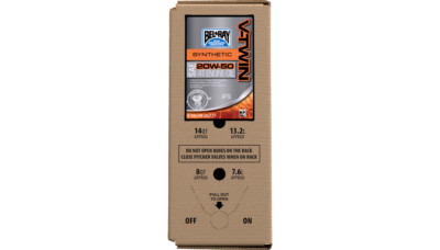 Bel-Ray V-Twin Synthetic Oil 20W-50 6 Gallons Bag-In-Box Motorcycle Oil