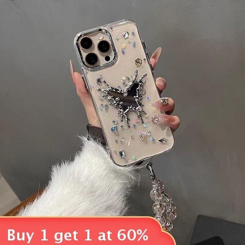 Transparent Mirror Phone Case For Apple iPhone 16 15 Pro Max 14 13 12 11 8 XR XS - 第 1/7 張圖片