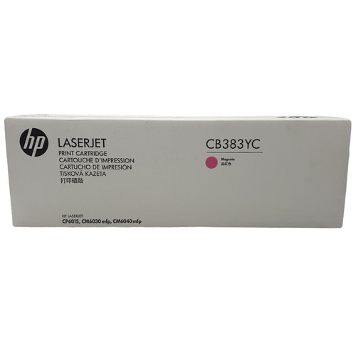 HP CB383YC 824A Magenta Toner Cartridge CB383A Original Genuine Color LaserJet - 第 1/16 張圖片