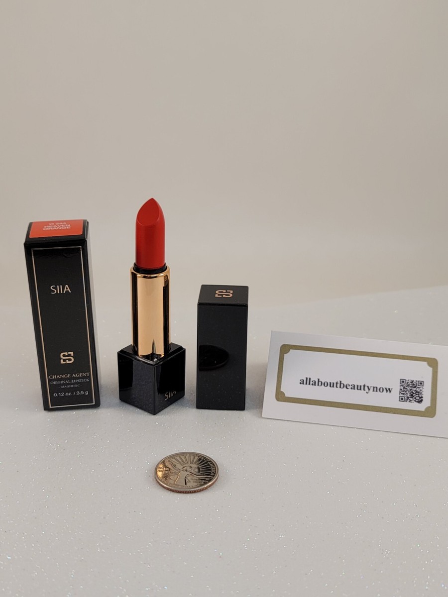 SIIA Cosmetics Change Agent Original Lipstick HEAVEN ORANGE O244