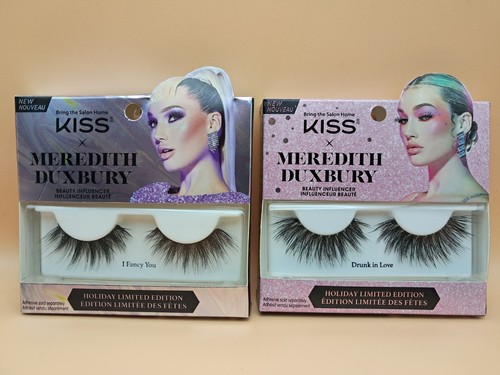 KISS Lashes MEREDITH DUXBURY DRUNK IN LOVE & I FANCY YOU 2 PACK NEW