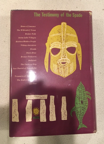 1956 1st Edition/Printing "THE TESTIMONY OF THE SPADE" by Geoffrey Bibby - Picture 4 of 12
