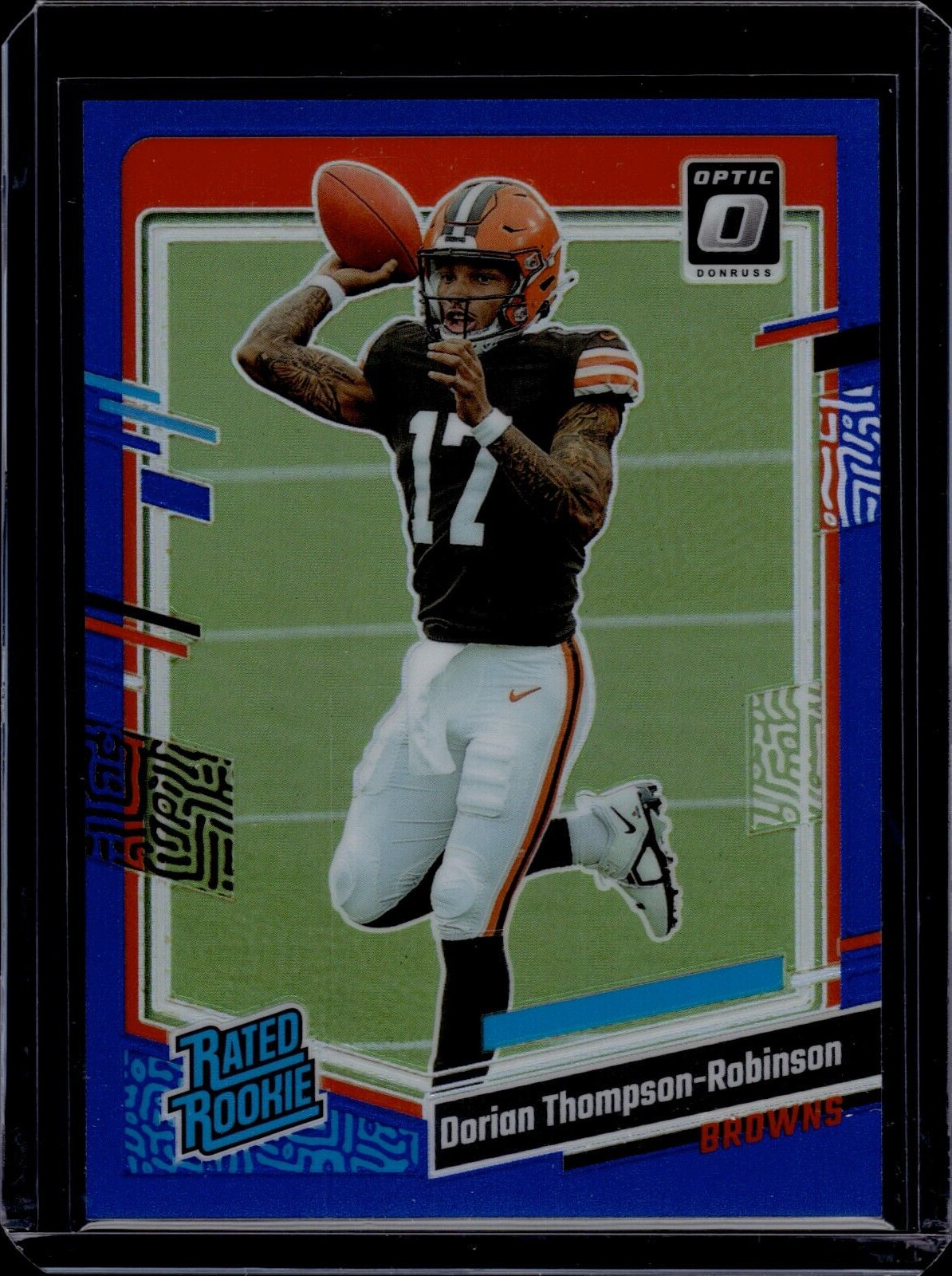 2023 Donruss Optic Blue #225 Dorian Thompson-Robinson RR 100/199