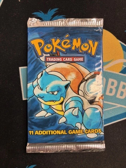 Pokemon Base Set Booster Pack (Blastoise) TCGS 2
