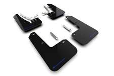 Rally Armor MF80‑UR‑BLK/BL UR Mud Flaps for 2022–2025 VW MK8 Golf GTI/R