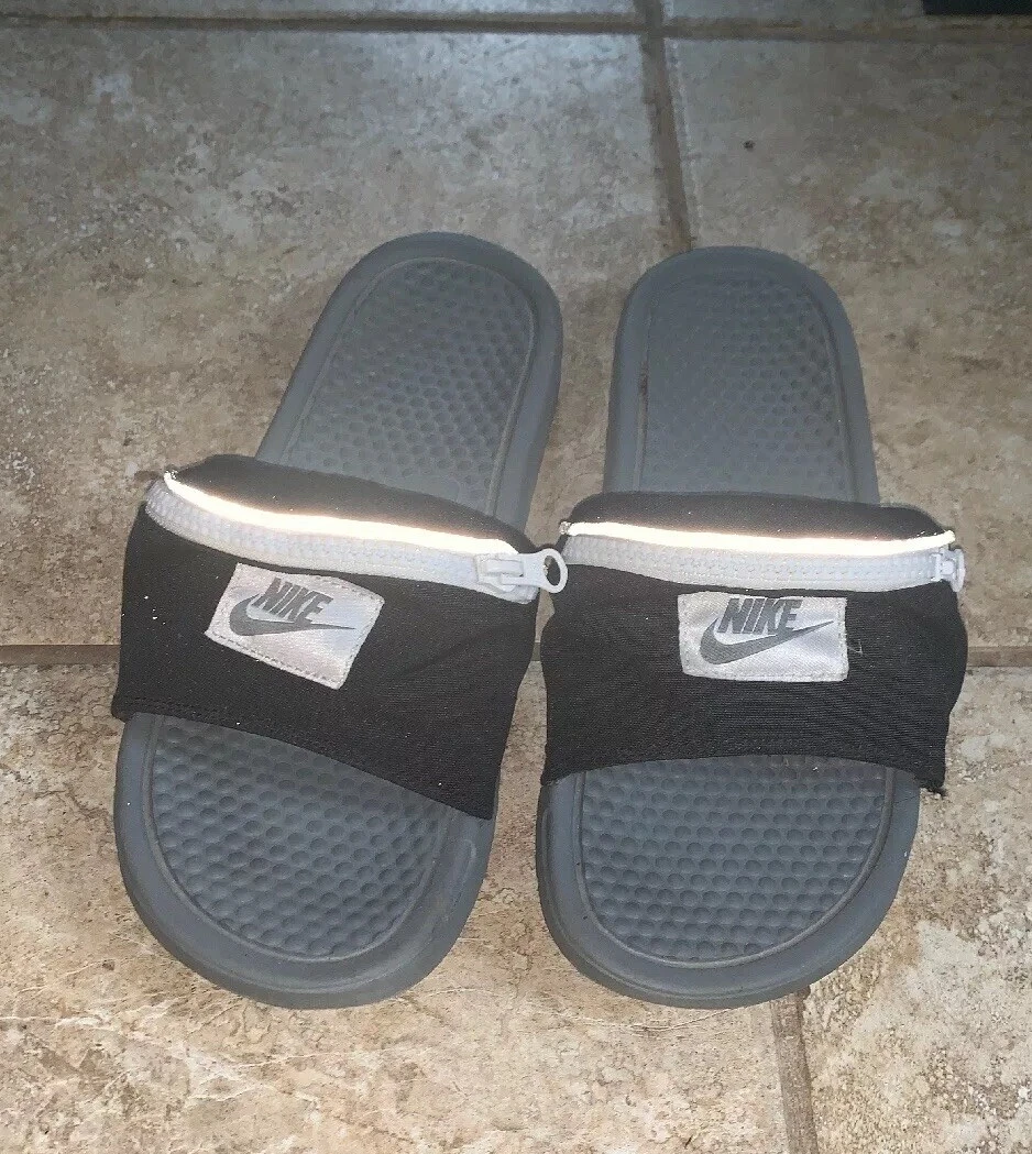 comunidad Interesar perdí mi camino Nike Benassi JDI Fanny Pack Slides OG New G | eBay