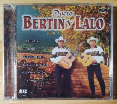 *NUEVO Y ORIGINAL* DUETO BERTIN Y LALO La Tumba De Villa (CD 2004)