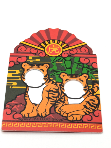Lego Chinese Lunar New Year: Tiger Ice Festival Plastic Photo Prop 80109 (ac - Picture 6 of 6