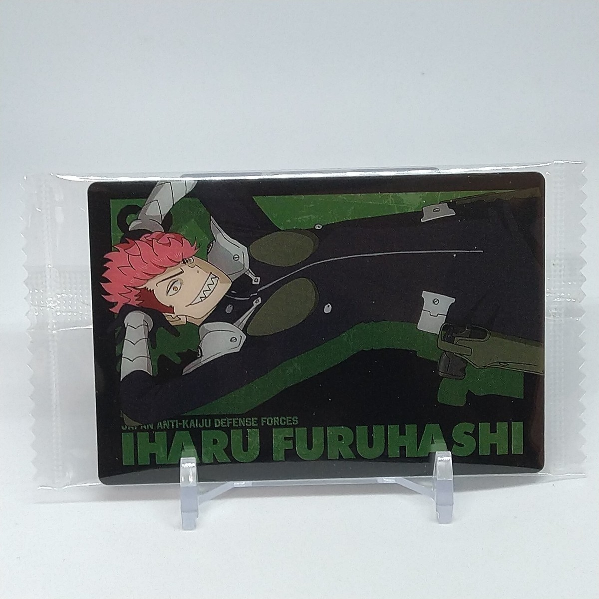 【eimuro】[Alexandros] kaijuパーカー ＋雑誌2冊 Iharu Furuhashi Kaiju No.8 Wafer Card No.7 Bandai 2024 Japan