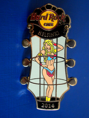 HRC Hard Rock Cafe Helsinki GoGo Go Go Girl Series 2014 LE150 new