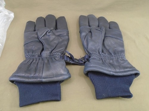 Guantes militares de Estados Unidos de cuero negro para clima frío húmedo talla pequeña 2 nuevos 2004 223-L - Imagen 3 de 12