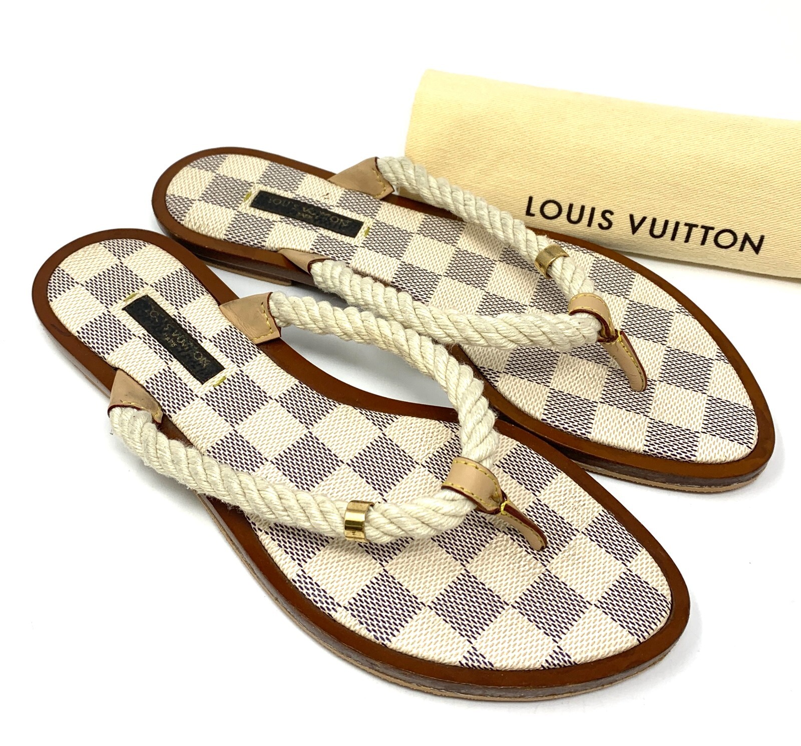 Starboard Flat Thong Sandal  Shoes  LOUIS VUITTON