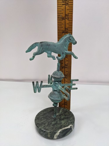 Land & GardenStallion Copper Garden Weathervane - Blue Verde - Picture 2 of 8