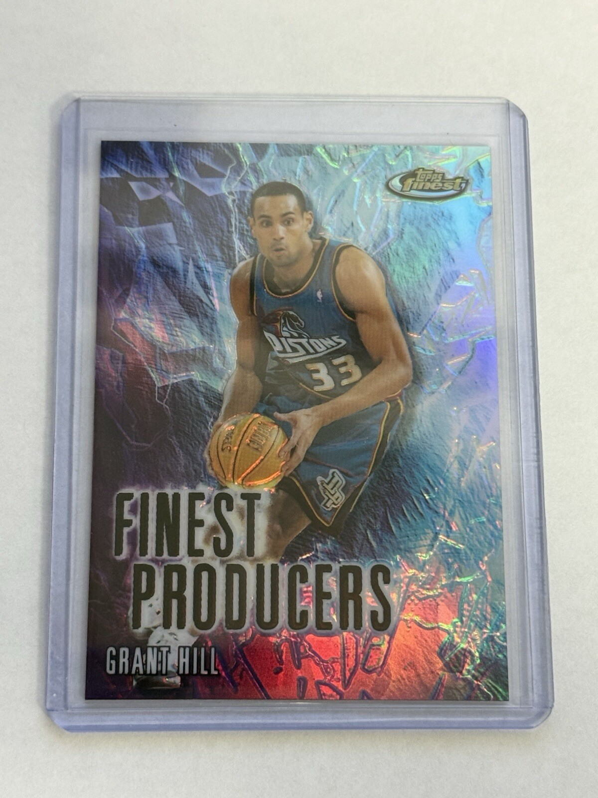 Topps Finest Refractor Grant Hill /289