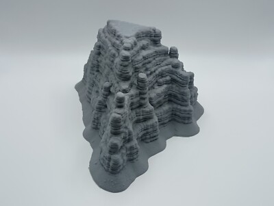 3D Printed Scatter Rock Formation #4 (28mm-32mm Scale) [PTO]