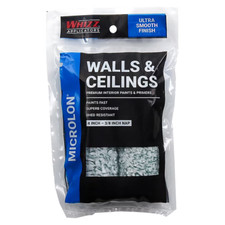 Mini Paint Roller Cover, 3/8 in Thick Nap, 4 in L, Microfiber Cover,