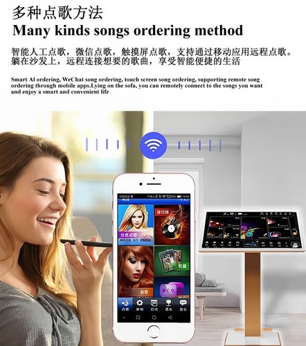 InAndon R5PROMAX 19.5''4IN1 Mixer Karaoke player,1TB HDD,Android 10,2.4/5.0 WiFi - Picture 11 of 24