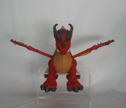 FISHER PRICE IMAGINEXT Red Dragon Mattel 2012 Works by Movements and Noises - Picture 3 of 8
