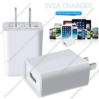 For iPhone 5 6 7 8 X 11 12 13 14 USB Power Adapter AC Home Wall Charger US Plug