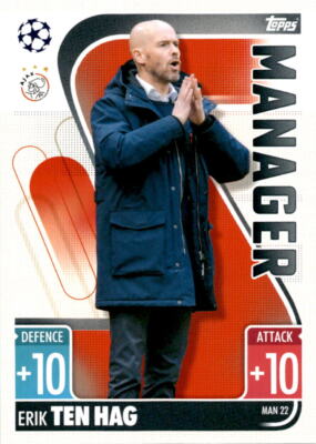 2022-23 Topps Match Attax UEFA UCL | Manager | PICK YOUR OWN