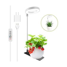 Grow Lights for Indoor Plants, Full Spectrum Halo Growing lamp with Detachabl...