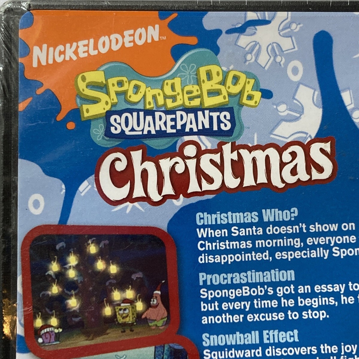 SpongeBob Squarepants Christmas DVD 8 Merry Episodes