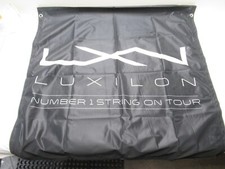 NEW PROMO ITEM: LUXILON DUAL SIDED HANGING NET BANNER. ~41" X ~41"