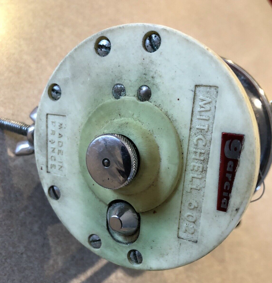 Garcia Mitchell 602 A /AP ? Unmarked Casting & Trolling Reel 1970s