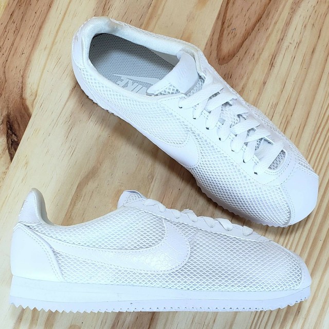 nike cortez premium white