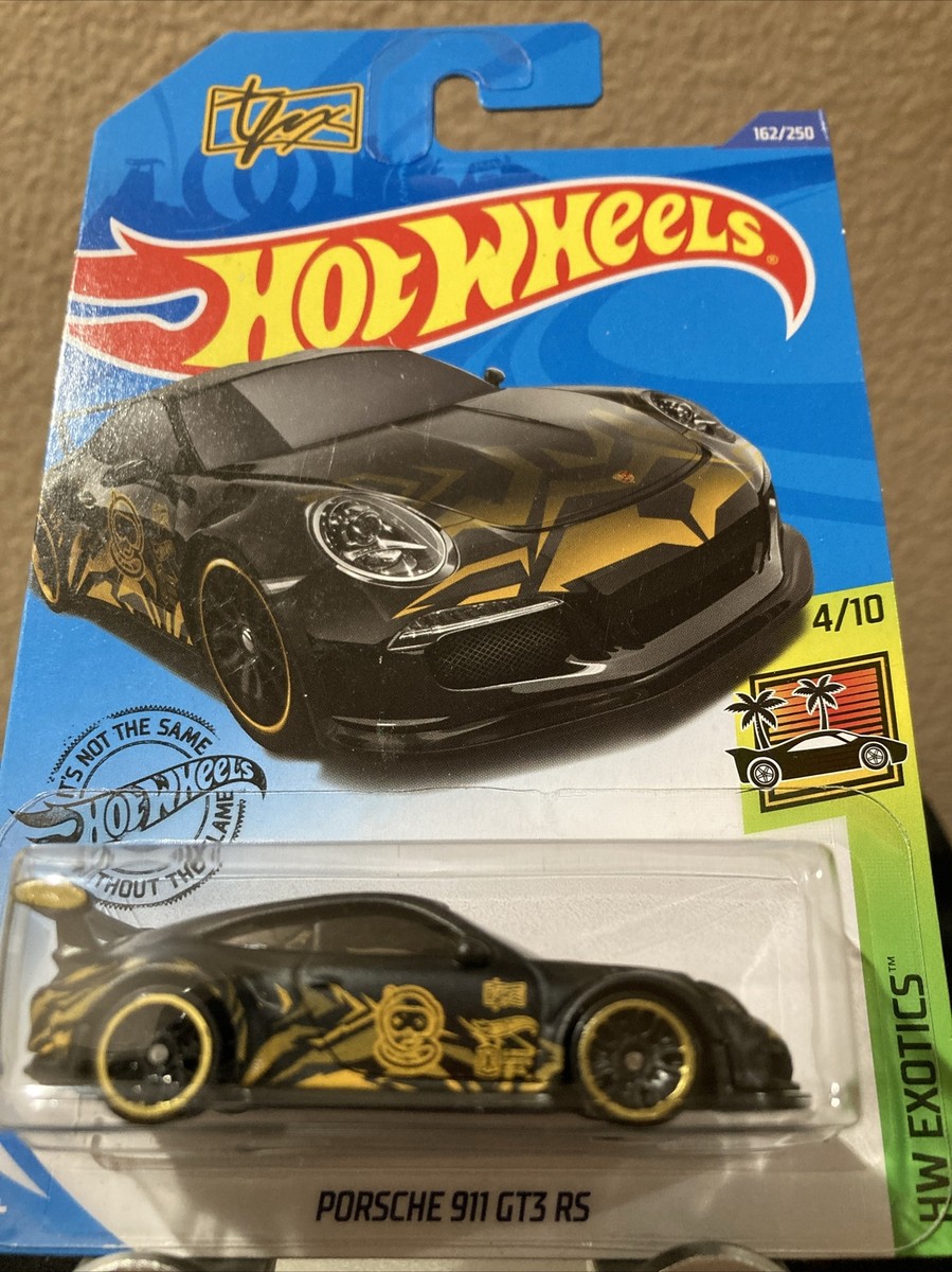 Hot Wheels Porsche 911 GT3 RS HW Exotics TANNER FOX Gamer Logo | eBay
