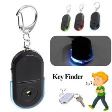 Portable car key finder anti-lost key finder smart find locator keychain whistle