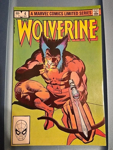 Wolverine 1st solo series, #'s 2 AND 4 (Frank Miller art)