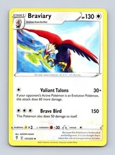 Pokemon Braviary 137/203 Evolving Skies Uncommon LP