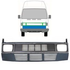 Lock carrier + grille for Mercedes T1 207-410 1977-1995 / Set