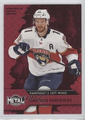 2020-21 Skybox Metal Universe PMG Red 81/90 Jonathan Huberdeau #11 0nr3