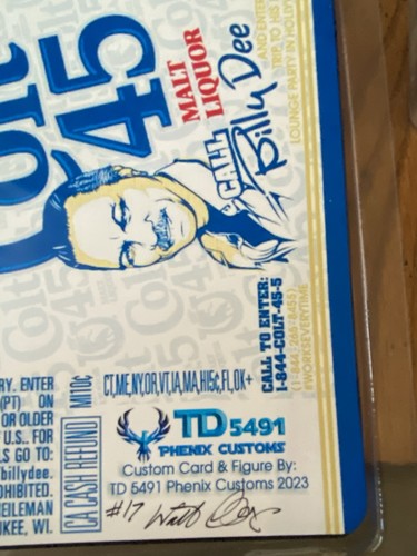 Figura de acción posable TD 5491 Phenix Customs Billy Dee Williams Colt 45 3,75" - Imagen 6 de 6