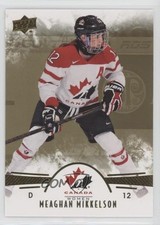 2016 Upper Deck Team Canada Juniors Women's Team Gold Meaghan Mikkelson #16 z6b