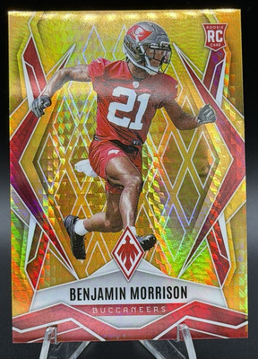 Benjamin Morrison RC 2025 Phoenix Gold 10/10 Rookie SP Tampa Bay Buccaneers #247