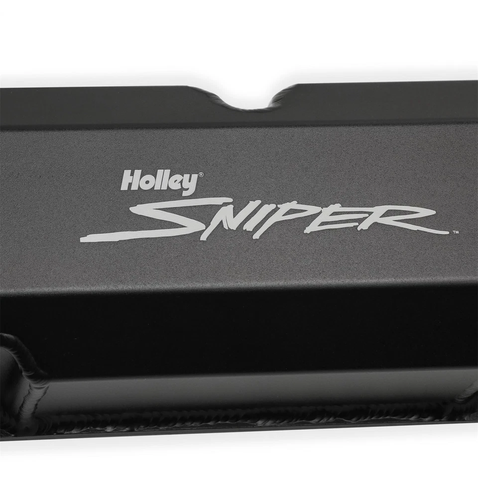 Juego de 2 cubiertas de válvula de aluminio Holley 890001B para Ford Mustang 1967-1970 6,4 7,0 Foto 4 de 4