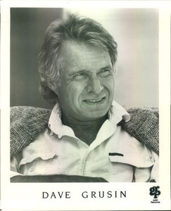 Press Photo: DAVE GRUSIN 8x10 B&W