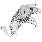 Crystal Elephant Decoration Small Animal Figurine Desktop Animal Sculpture Home