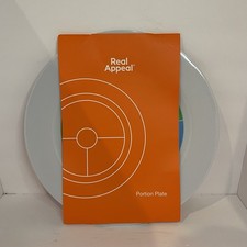 Real Appeal Portion Plate Weight Control Loss Healthy Eating Melamine 10" NEW