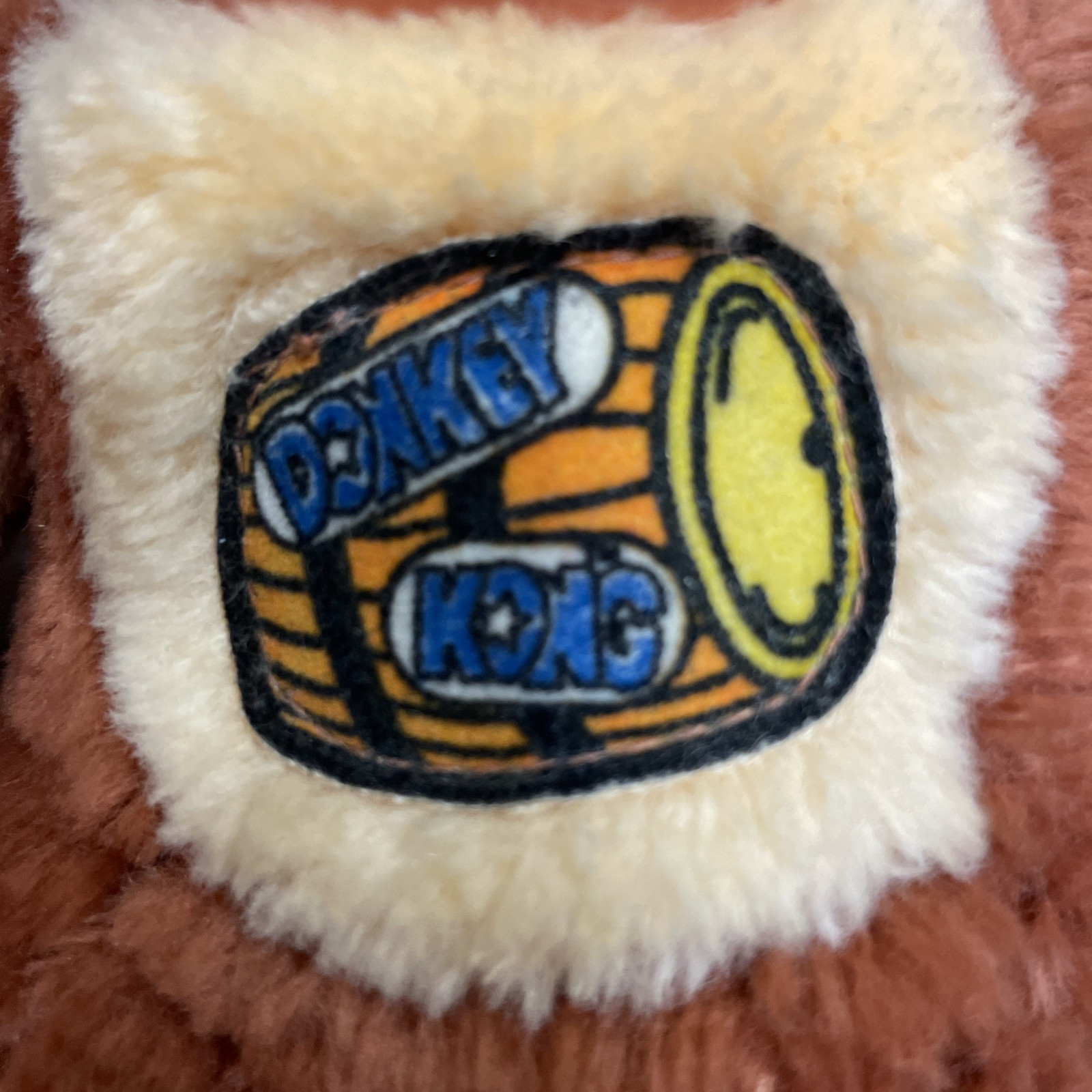 Vintage 1982 Etone Nintendo Donkey Kong 7" Beanbag Stuffed Gorilla Plush Toy