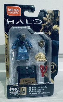 HALO PROPHET OF MERCY HEROES SERIES 10 MEGA BLOKS CONSTRUX MINI FIGURE GFT43 NIP