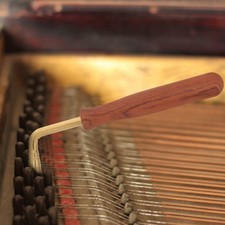 Dulcimer Tuning Spanner with Comfortable Grip Metal Wood Material